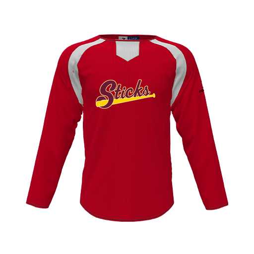 [CUS-DFW-PULL-FLC-CNK-LSL-RED-YS-LOGO3] Pullover (Youth S, Red, Logo 3)