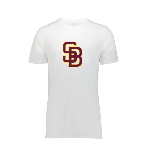 [FTSCUBWH-YS-LOGO2] Decker Youth Tri-Blend T-Shirt - Short Sleeve (Youth S, White, Logo 2)