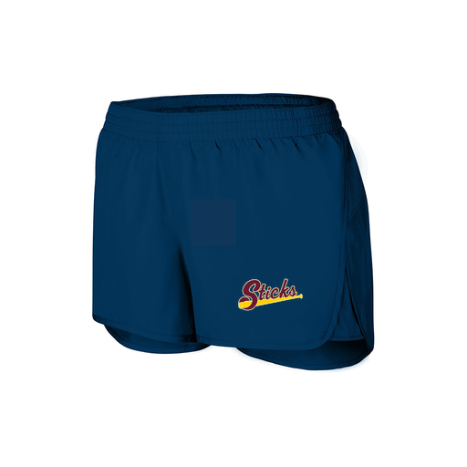 [2430.065.XS-LOGO3] Women's Performance Shorts (Female Adult XS, Navy, Logo 3)