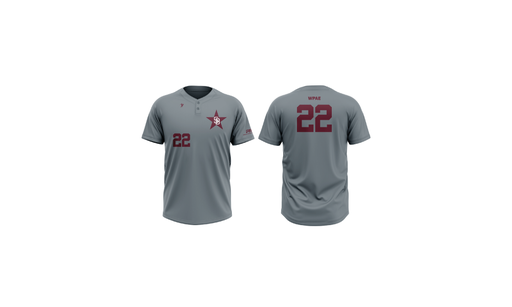 Sticks - PPA - 18U: Grey Two Button Jersey